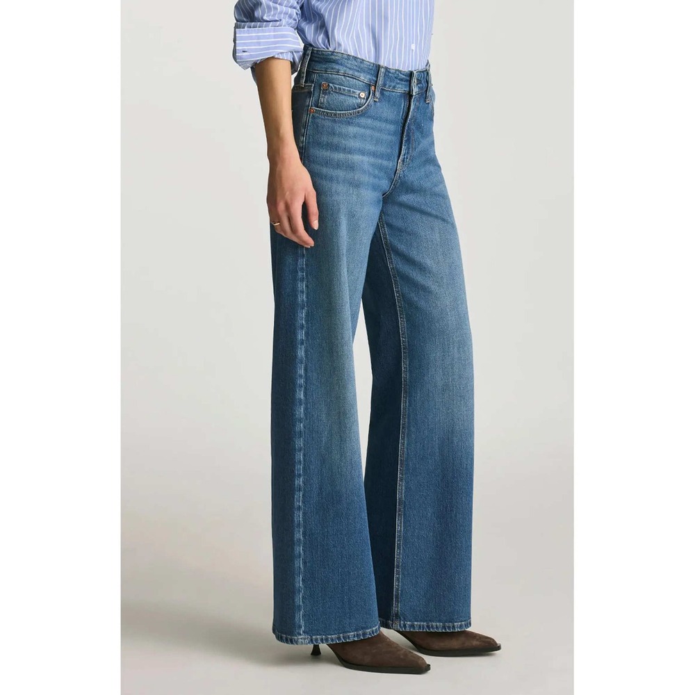 Mavi Jeans Florida High Waist Wide Leg Jeans Size 28/30